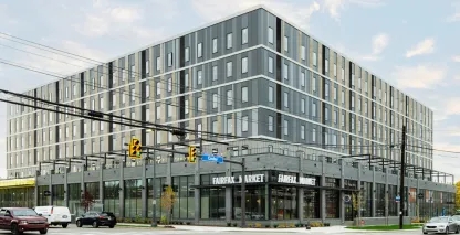 The new Fairfax Market, urban store, in Cleveland, Ohio